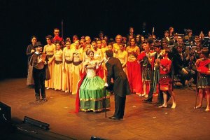 El fantasma de la ópera brilló por su puesta en escena..