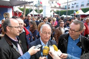 Un gran dispositivo de medios de comunicación acompañaron la jornada.