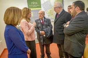 Susana Díaz, en el PITA.