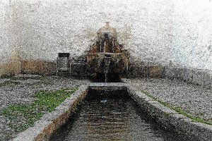 Fuente del Alméz, en los Cerrillos.