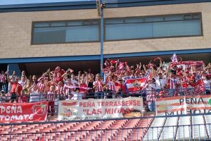 Aficionados en el Calderón la pasada temporada.