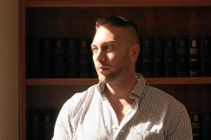 Raúl Ríos en una entrevista en octubre