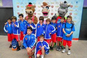 El fútbol canterano roquetero estuvo presente en Viator.