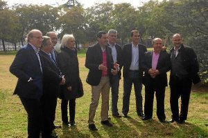 Rodríguez con Juanma Moreno y alcaldes en Córdoba.