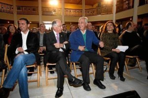 Dirigentes del PP en un acto político.