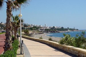 Paseo Marítimo de Mojácar, objeto de la polémica