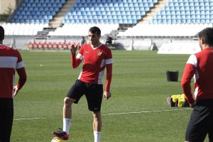 Fran Vélez en la sesión de este miércoles.