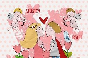 Actividades infantiles en la Plaza Vieja para celebrar San Valentín