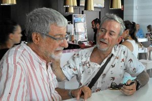 Luis y Ricardo de Frutos tras el incidente en Almería