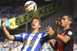 Imagen del partido de la 1ª vuelta.