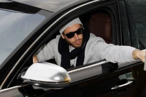 Ramos, en la clínica para saber el alcance de su lesión.