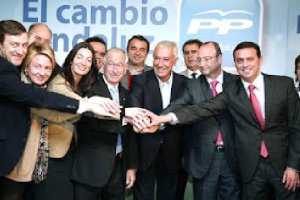 Anterior candidatura al Parlamento, encabezada por Arenas