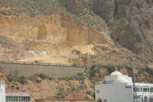 Imagen de archivo del desmonte de los acantilados.