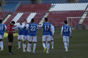 Thomas celebrando el gol del empate.