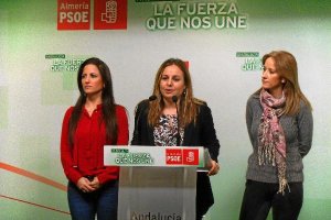 Inés Plaza, Mª Carmen Núñez y Déborah Serón