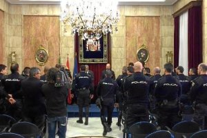 Entrega de diplomas en Subdelegación