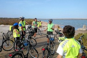 Las rutas en bici por Punta Entinas.
