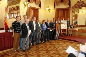 Los organizadores de las rutas de este año.