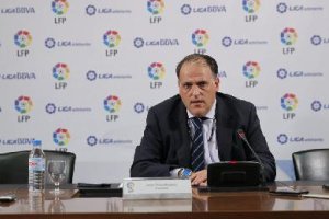 Javier Tebas, presidente de la LFP.