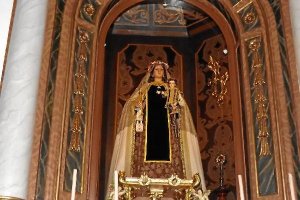 Virgen del Carmen y de las Huertas, cuya Coronación Canónica será el 30 de mayo.