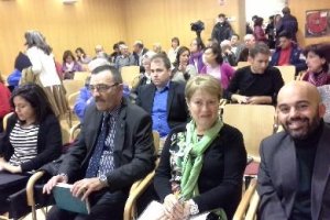 Representantes de colectivos en el plan de promoción de la salud.