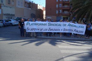 Sanitarios que demandan mejoras en el sector.