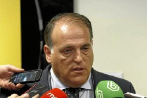Javier Tebas denuncia insultos mcontra él.