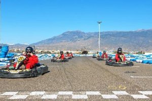 Salida de una de las pruebas.