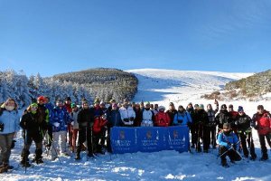 Los senderistas disfrutaron de una jornada de naturaleza.