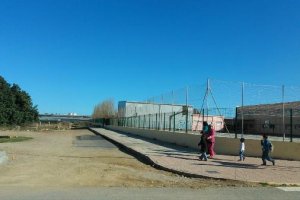 Descampado donde ocurrió el suceso el pasado sábado