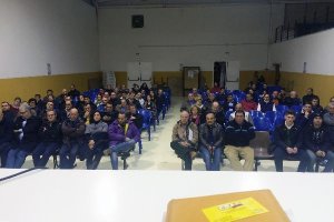 Los agricultores se reunieron en San Agustín.