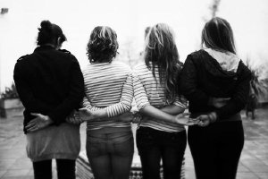 Mujeres víctimas de violencia de género.