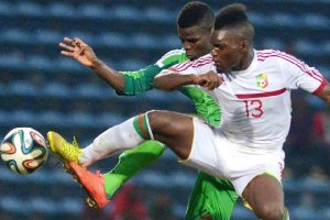 Thievy, con su selección.