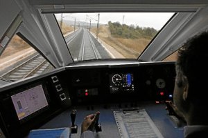 Cabina del tren de alta velocidad (AVE)