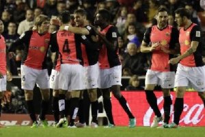 Hemed estuvo a punto de hacer un hat-trick en Valencia.