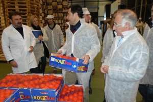 Moreno Bonilla ayer en Agrolevante