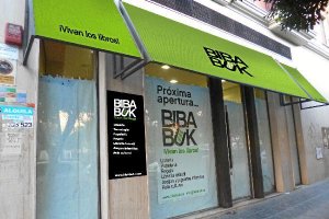 Fachada que presentará en breve Bibabuk en un fotomontaje de Plataforma Publicidad.