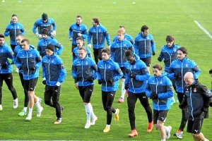 La plantilla espanyolista se prepara para la Copa del Rey.