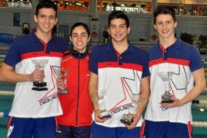 Los nadadores almerienses dejaron huella en el Campeonato de Andalucía.