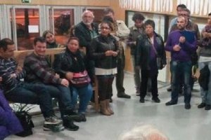 Asamblea de Ganemos celebrada el pasado noviembre.