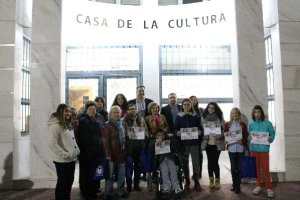 Entrega de premios llevada a cabo en la Casa de la Cultura de Olula del Río.