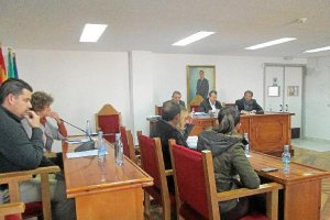 Sesión plenaria en el que se aprobó el Plan de Emergencias Municipal de Pulpí.