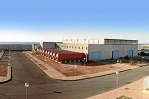 Imagen de la desaladora de Almería.