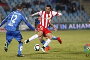 Dani Romera, en el Coliséum Alfonso Pérez.