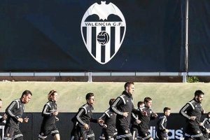 La plantilla del Valencia ha regresado al trabajo.