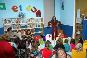 Cuentacuentos infantil en la Biblioteca Villaespesa. 