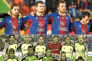 Los protagonistas de un partido que toca a su fin.