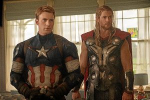 Capitán América y Thor, en una imagen del filme. (Foto: Disney / Image.net)