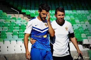 Michel se lesionó en noviembre en el Villamarín.