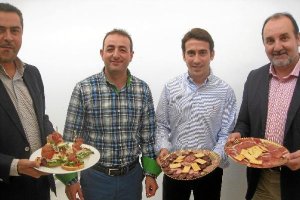 Juan Antonio Lorenzo, Luis Segura, Óscar Liria y José Manuel Ortiz